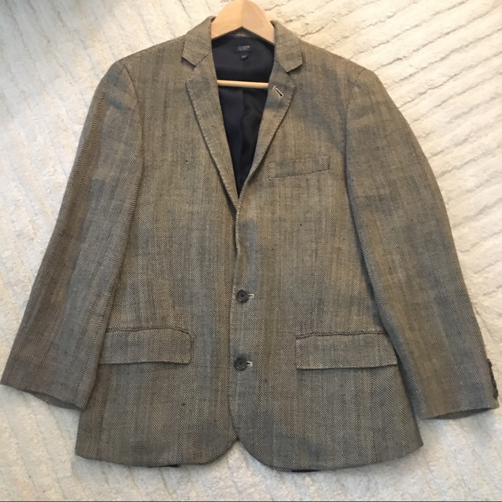 J Crew Ludlow tweed blazer jacket LIKE NEW
